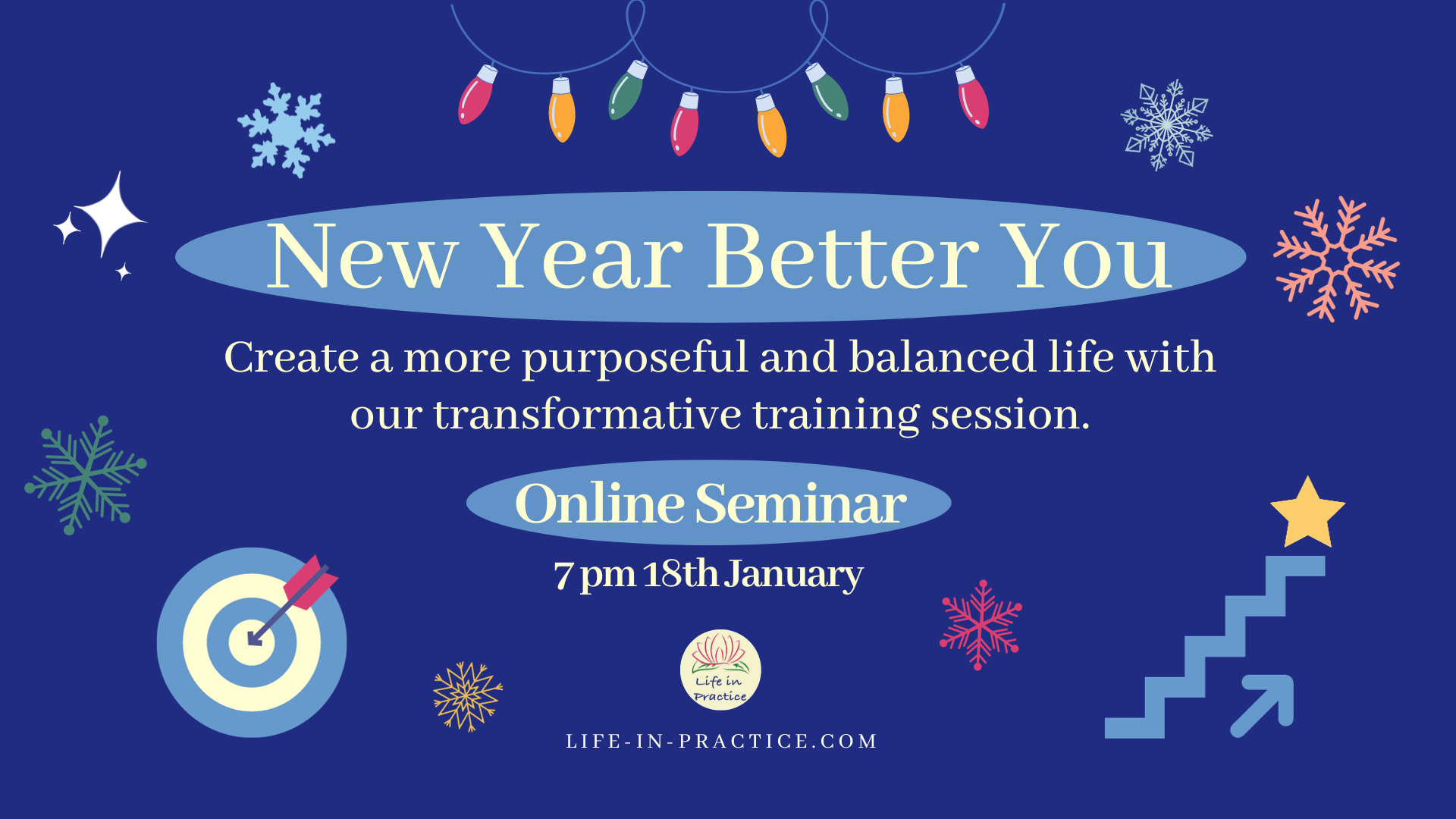 New Year Better You Online Seminar, Event